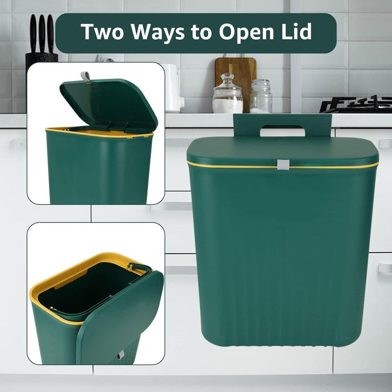 NeatNova Dustbin - Green media 5