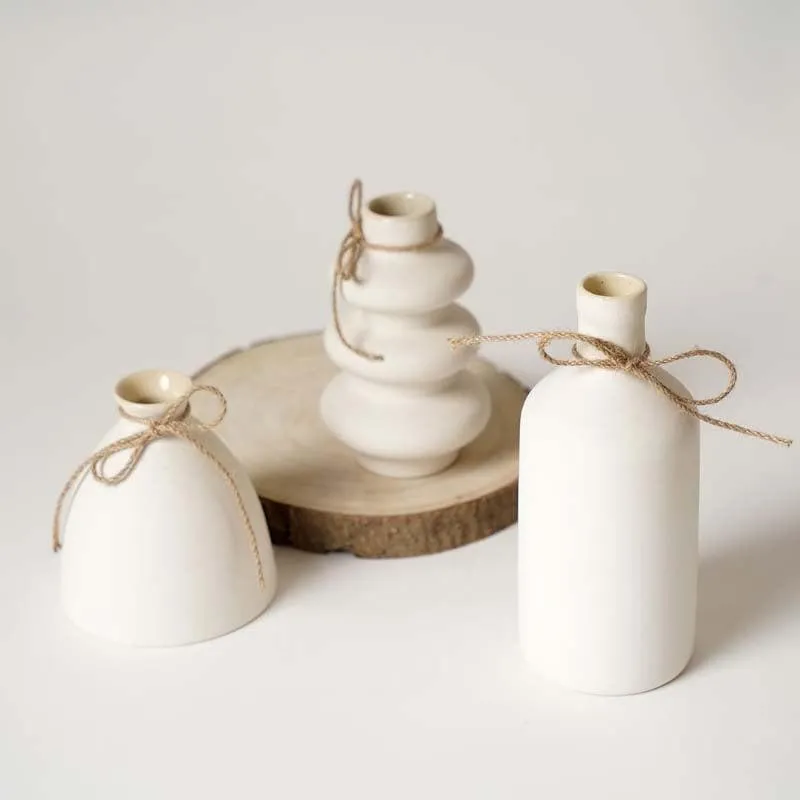Curvilinear Vases - Set of Three media 1