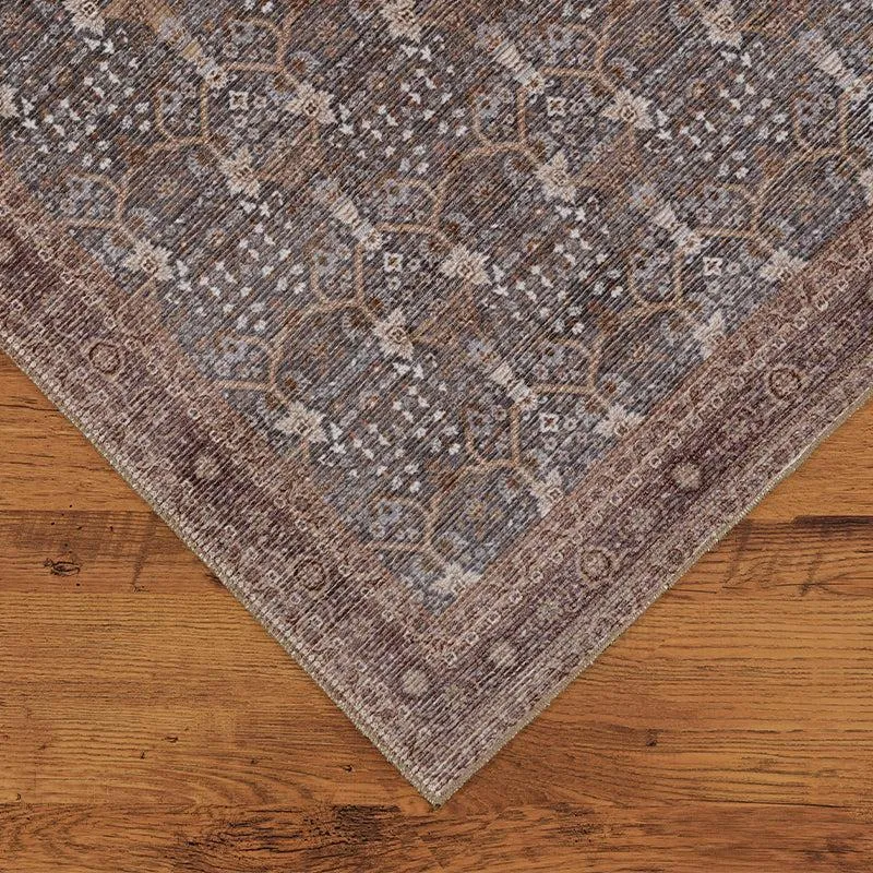 Sadie Ethnic Carpet - Charcoal media 5