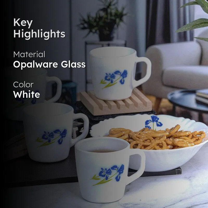Cello Bioda Floral Tea & Snack Set - Five Piece Set media 2