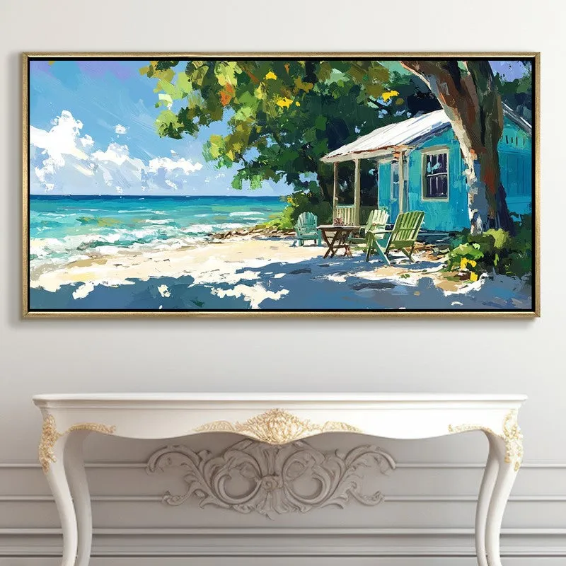 Utopia Canvas Wall Painting With Frame media 5