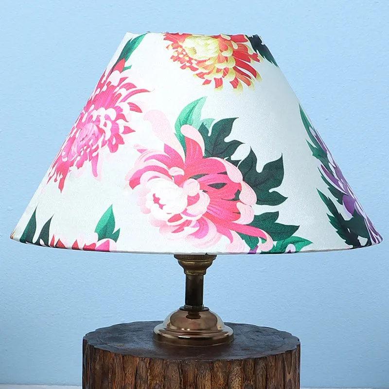 Miyabi Trunk Printed Mango Wood Table Lamp - Multicolor media 4