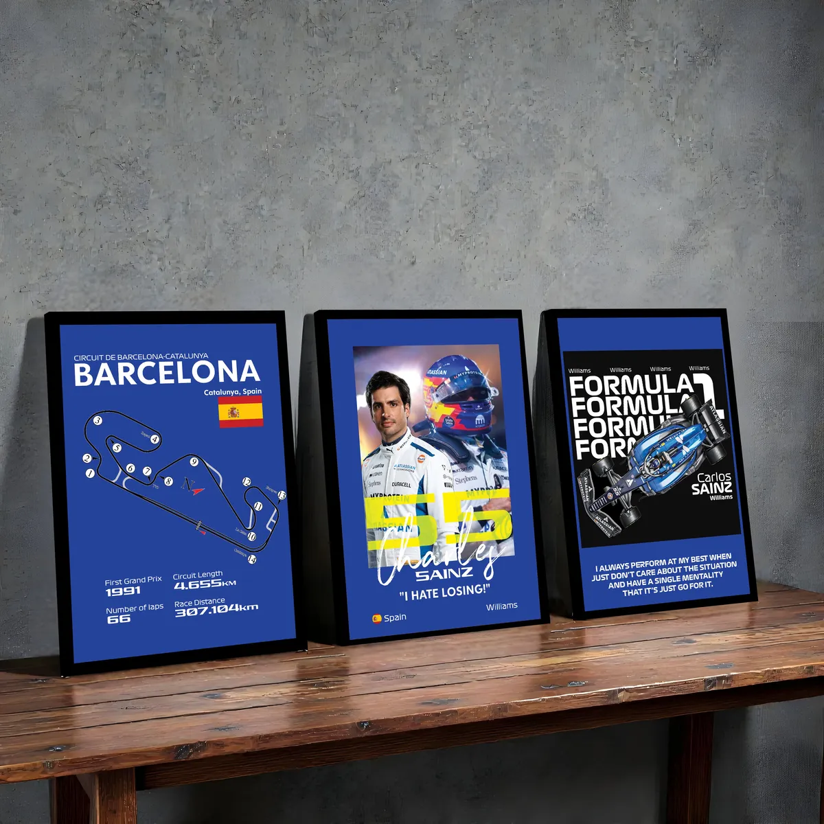Race Weekend Legends Wall Art - Set Of Three media 4