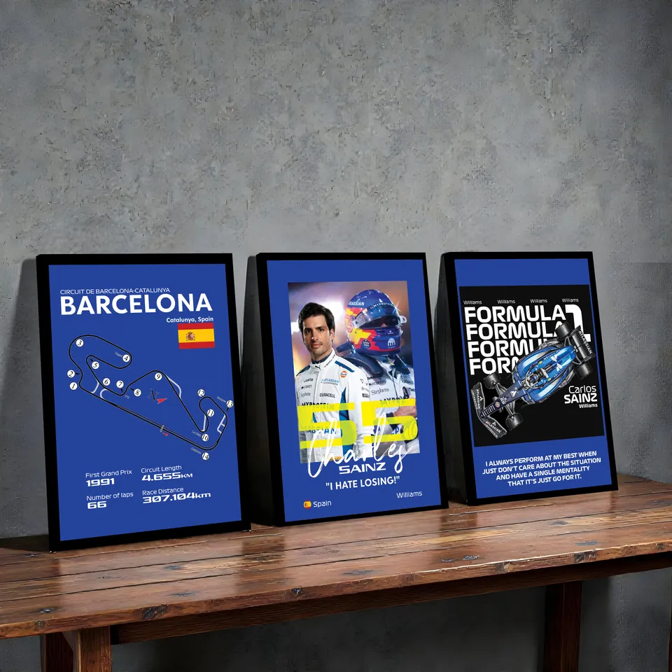 Race Weekend Legends Wall Art - Set Of Three media 4