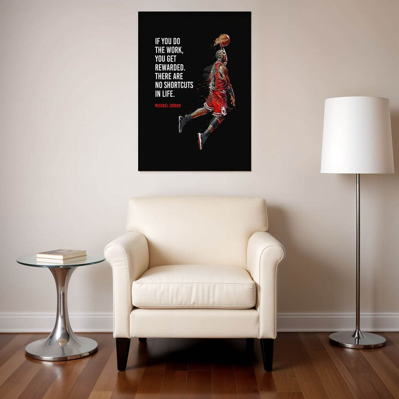Air Jordan Inspiration Wall Poster