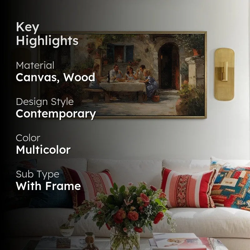 Gatherlight Canvas Wall Painting With Frame media 2
