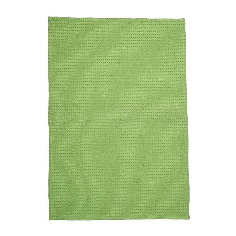 Sunbeam Cotton Kitchen Towel (Light Green) - Set Of Two media 4