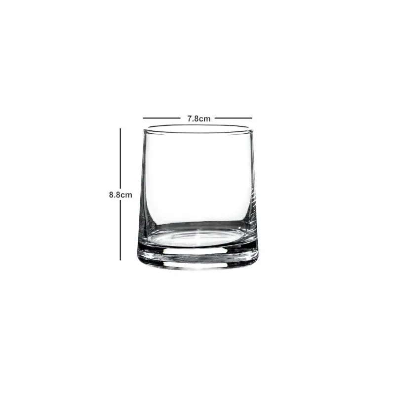 Audrina Glass Tumbler (260 ML) - Set Of Six media 5