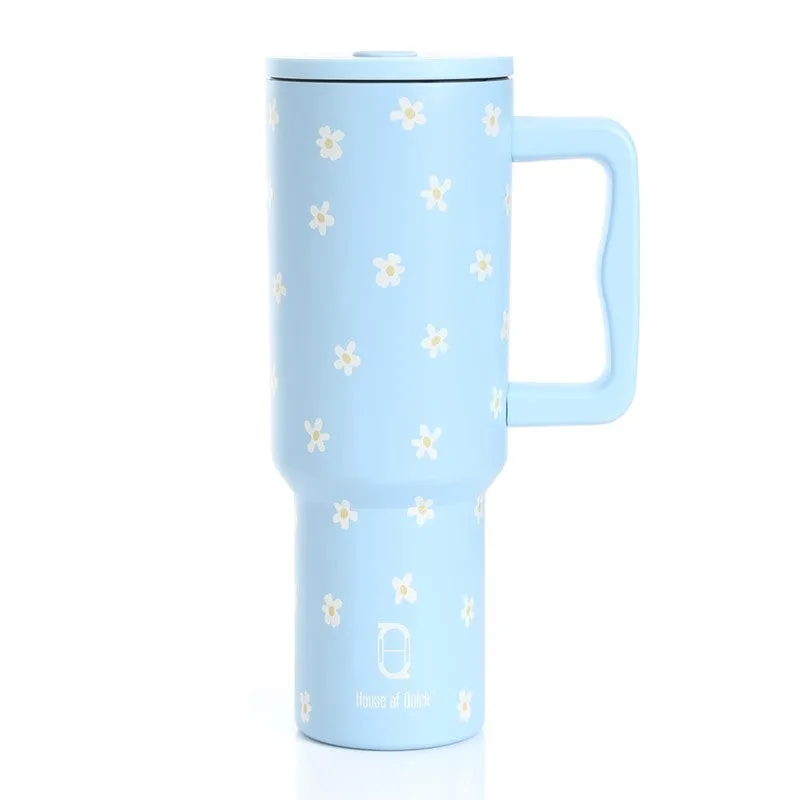 Petite Floral Stainless Steel Tumbler - 1200 ML media 5