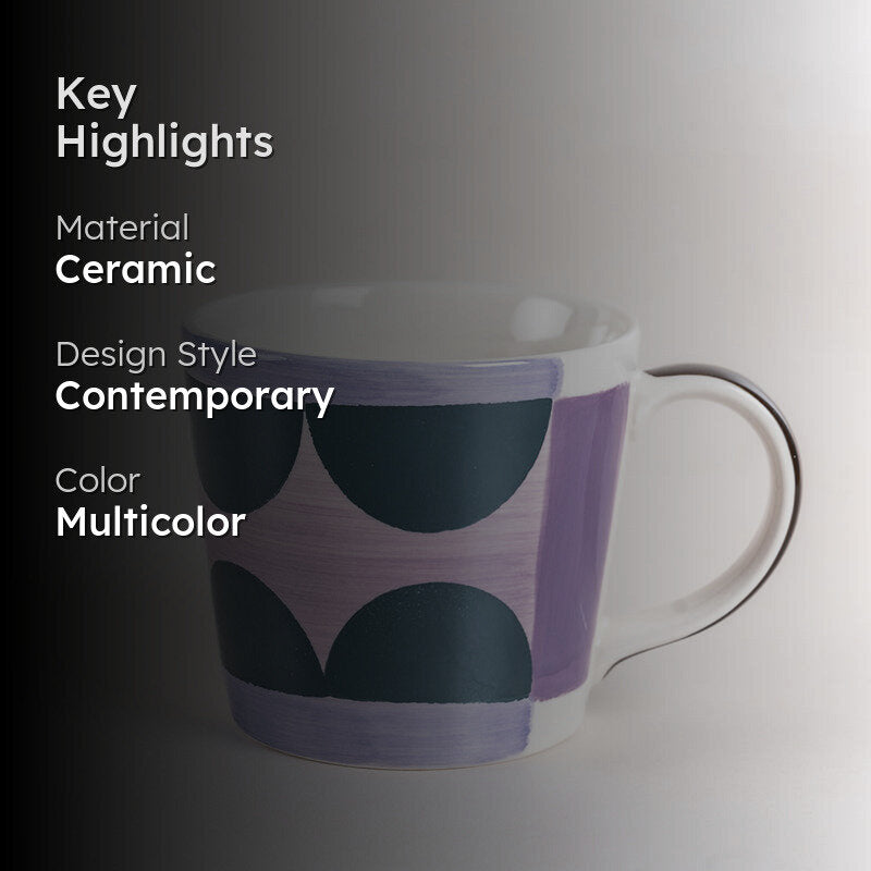 Jenna Ceramic Tea Cup (150 mL) media 2