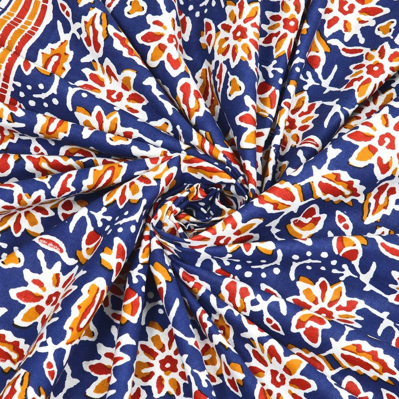 PlushRest Cotton Bedsheet (Blue) - 144 TC media 6