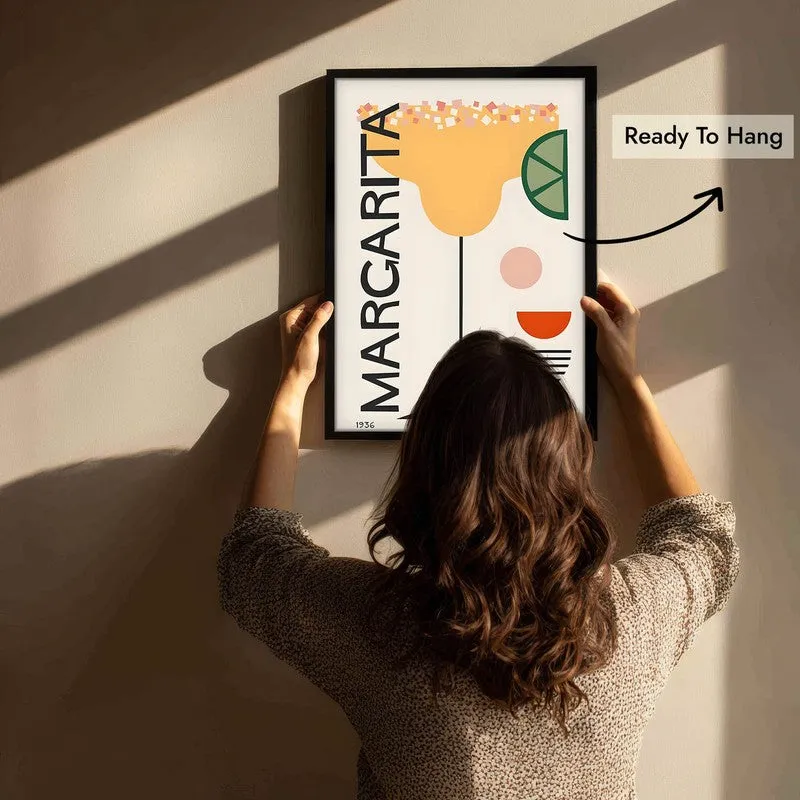 Marcarita Archival Canvas Wall Art - Black media 6