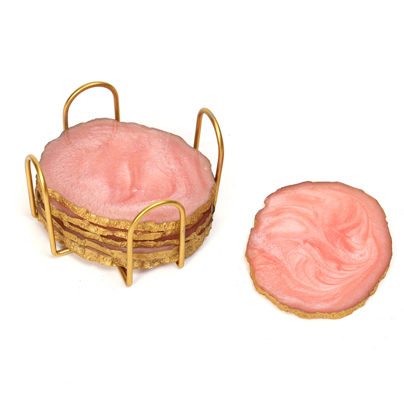 Pietra Resin Coaster - Seven Piece Set media 4