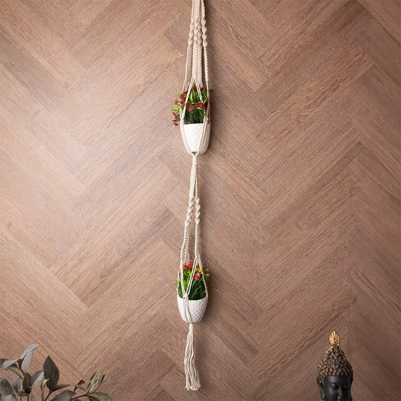 Mora Macrame Planter media 1