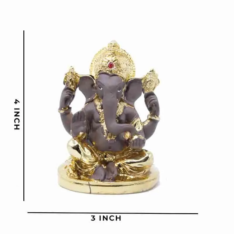 Crowned Vignaharta Statue media 6