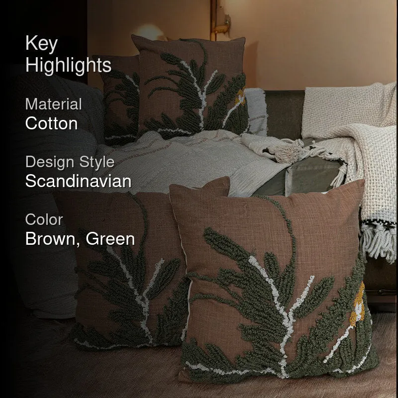 Zen Stitch Tufted Cushion Cover Set - Set Of Four media 2