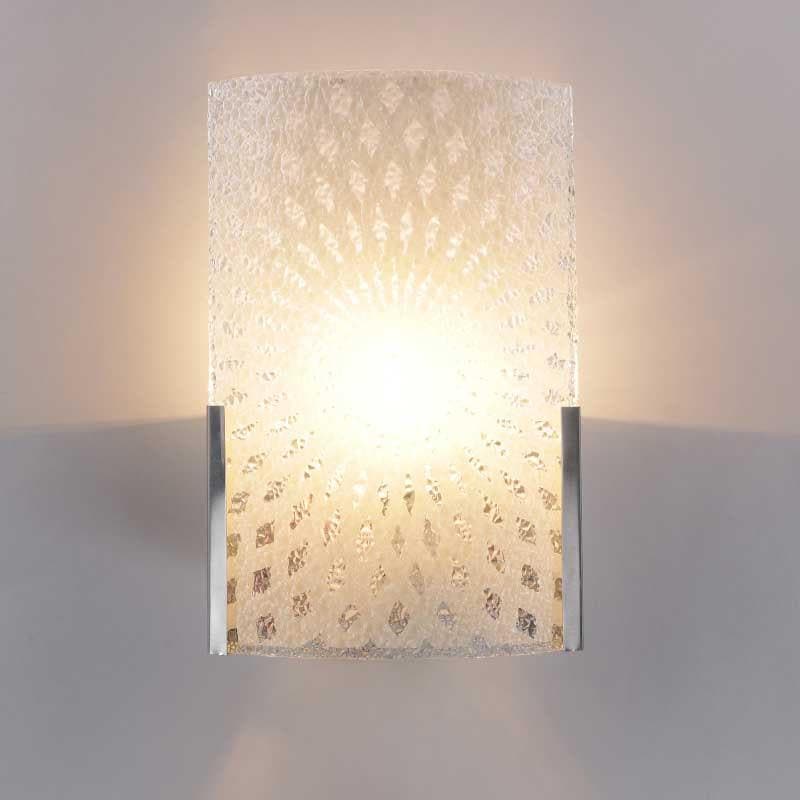 Edgey Glass & Metal Wall Lamp media 3
