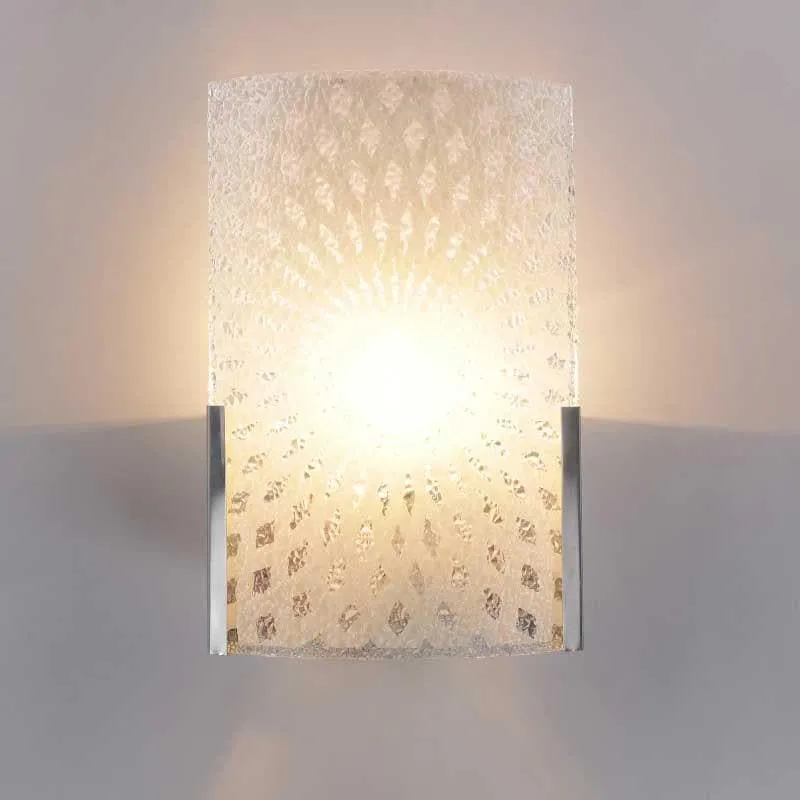 Edgey Glass & Metal Wall Lamp media 3