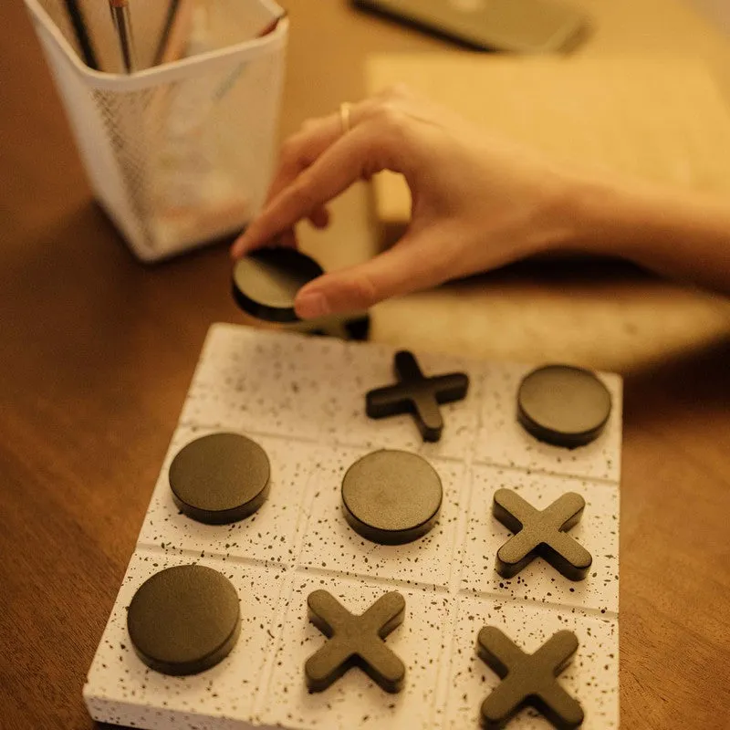 Fig Living Tic-Tac-Toe Luxe Ceramic Showpiece media 7