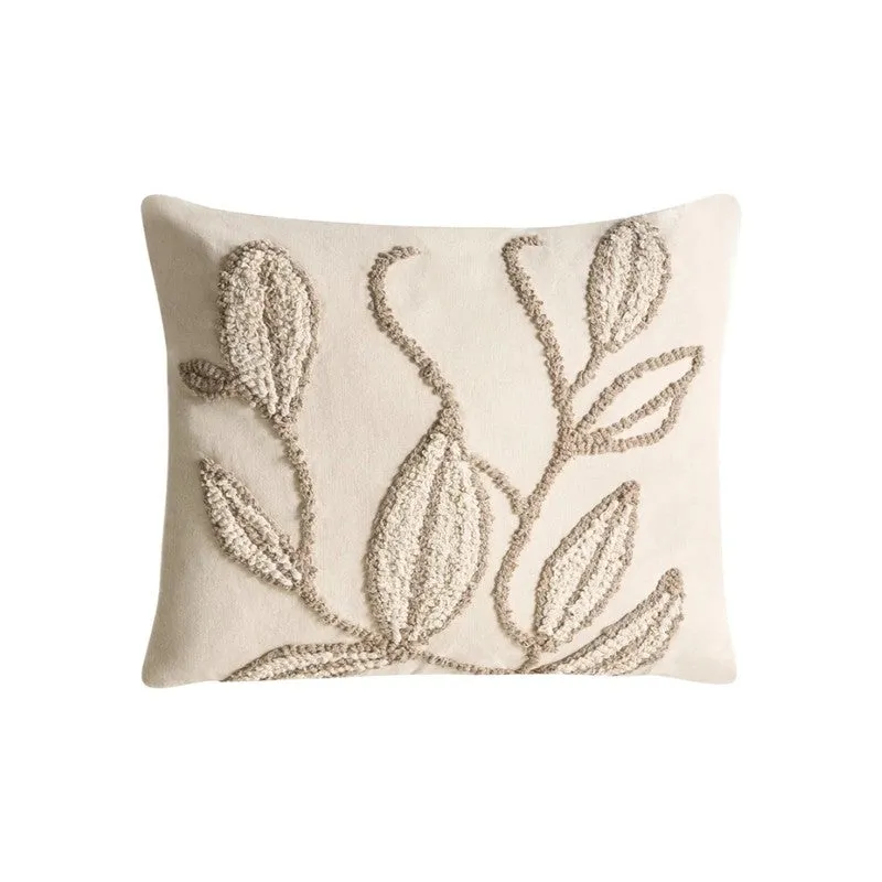 Boho Stitch Embroidered Cotton Cushion Cover - Set of Two - 5