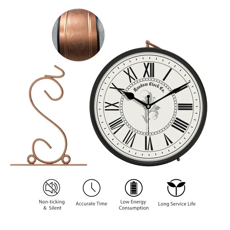 Glenford Double Sided Wall Clock media 7