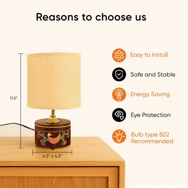 Meerani Fabric Table Lamp - Multicolor media 12