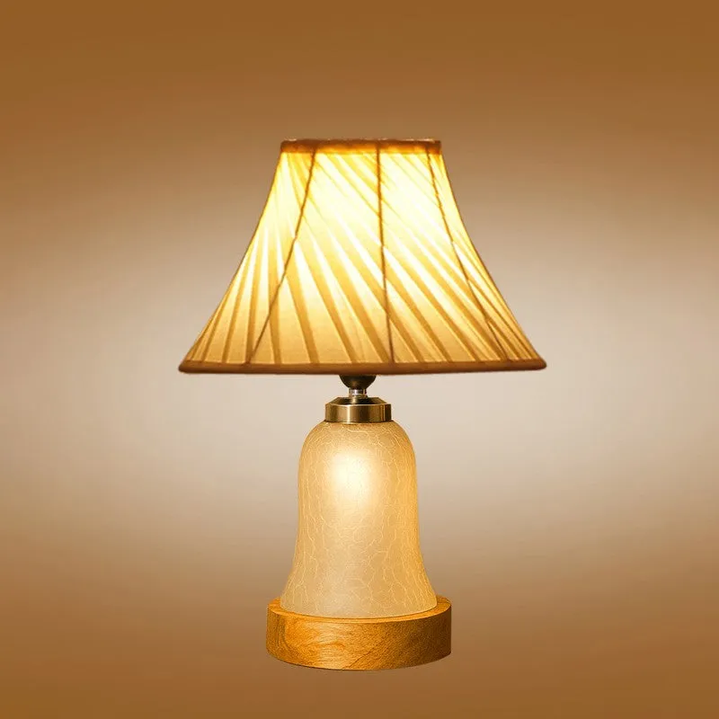 Zoravelle Wooden Table Lamp - Ivory media 7