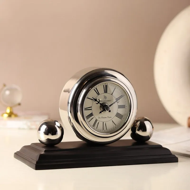 Chrona Table Clock - Silver media 3