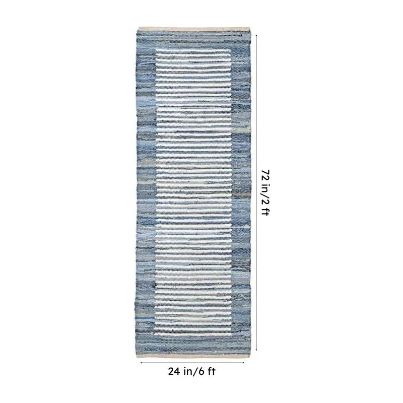 Keylin Cotton Runner Rug - Grey media 9