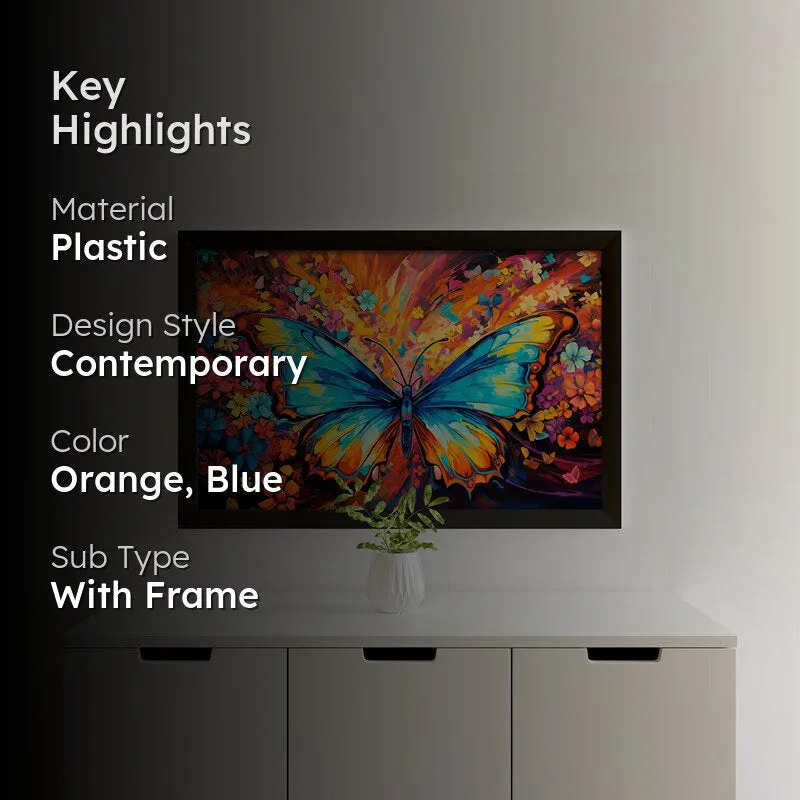 Butterfly Allure Wall Painting media 2