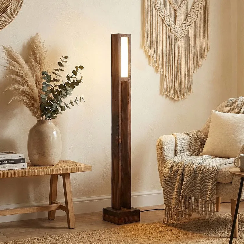 Jylian Wooden Floor Lamp media 1