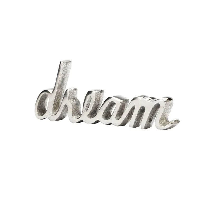 Dream Dose Typography Showpiece - Silver media 5
