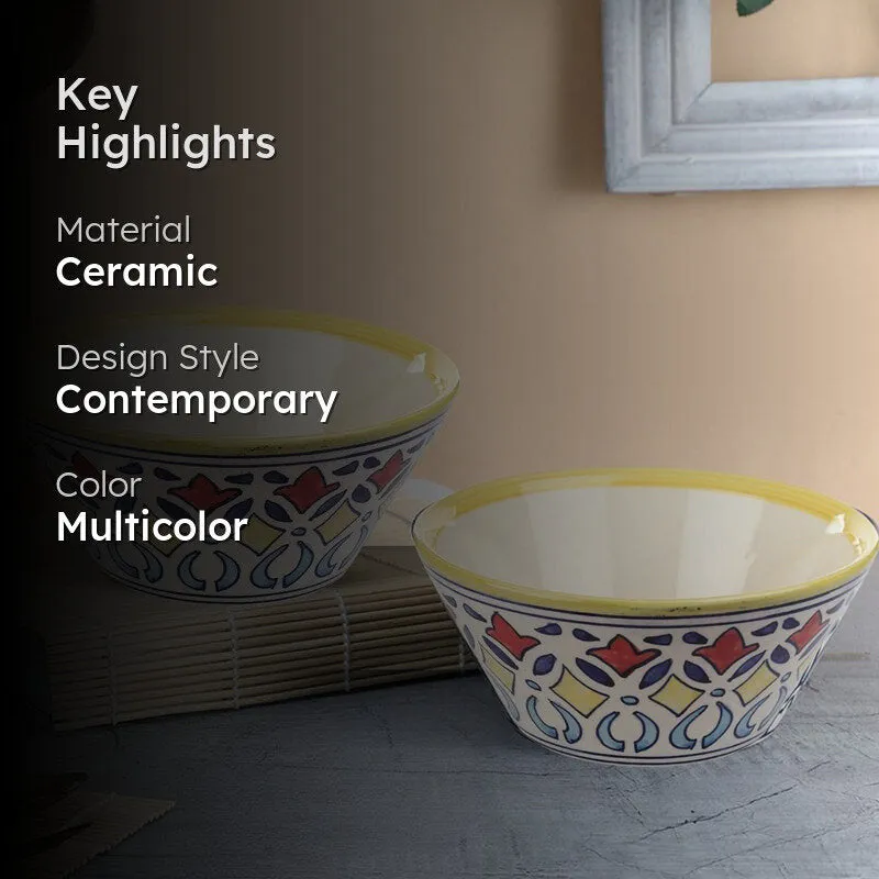 Ruhani Serving Bowl (1 L) - Set Of Two media 2