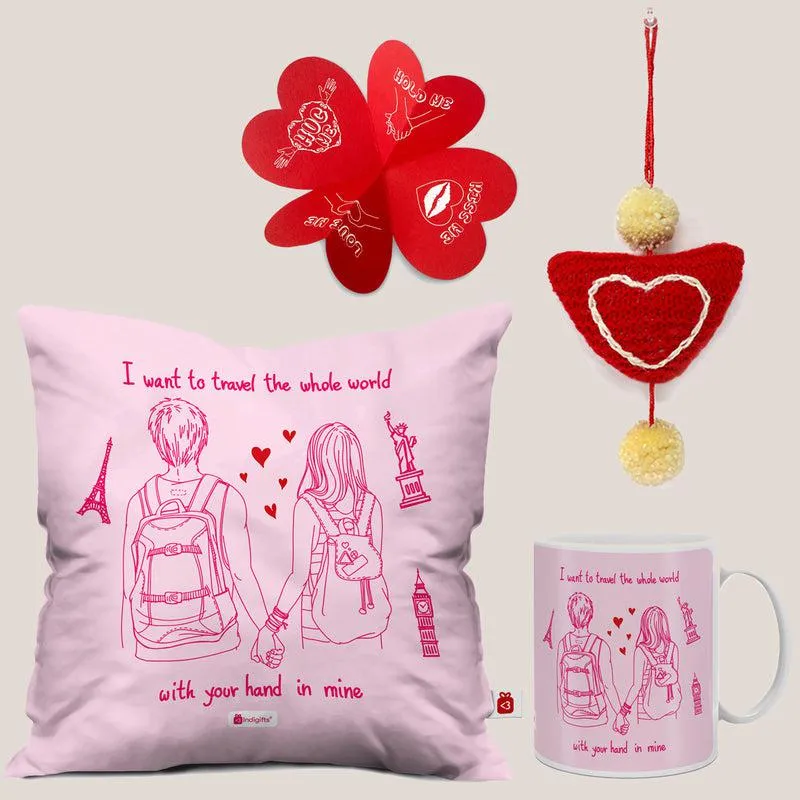 Beloved Bundle Valentine's Gift Box - Four Piece Set media 1