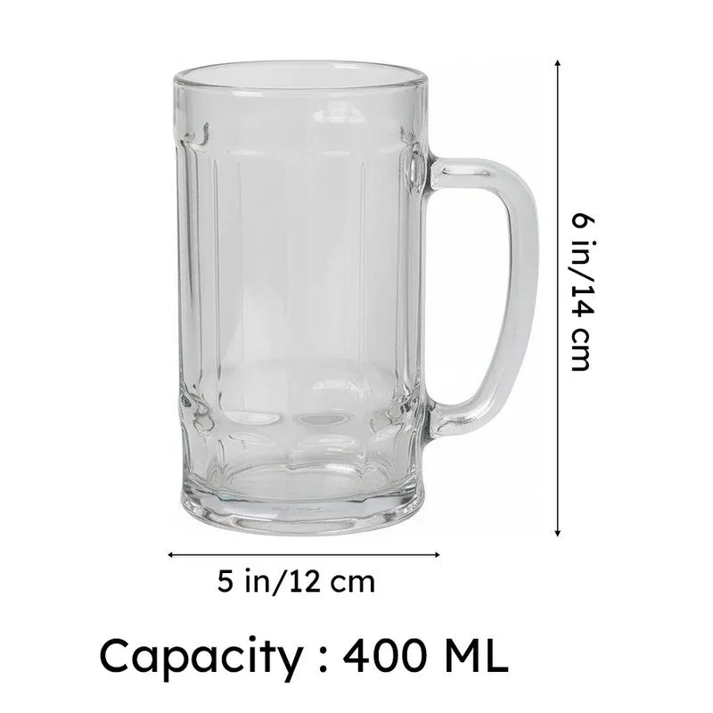 Vernon Beer Mug (400 ML) - Set Of Two media 8