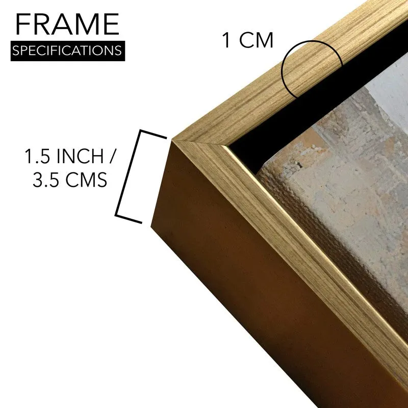 Urbanity Canvas Wall Painting With Frame media 6