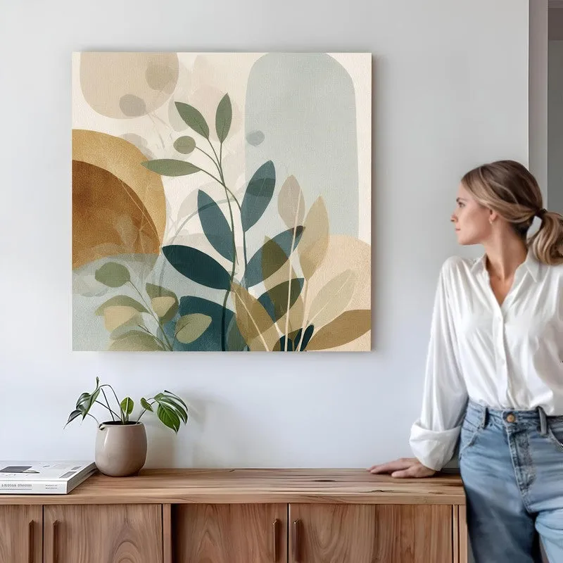 Leafy Whisper Canvas Wall Art media 4