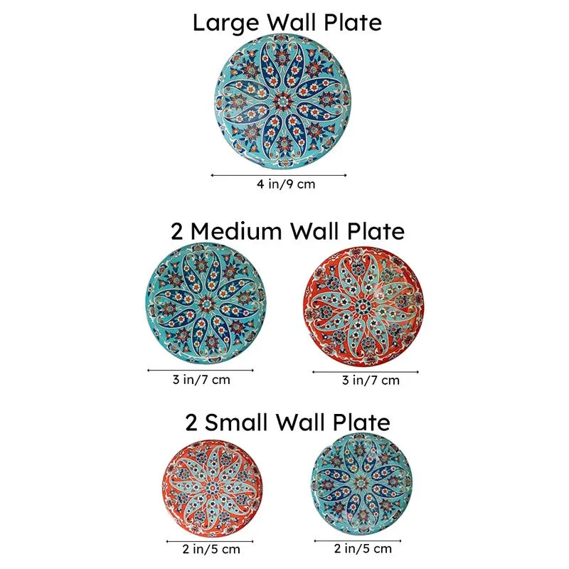 Turkish Dreams Wall Plate - Set Of Five media 11