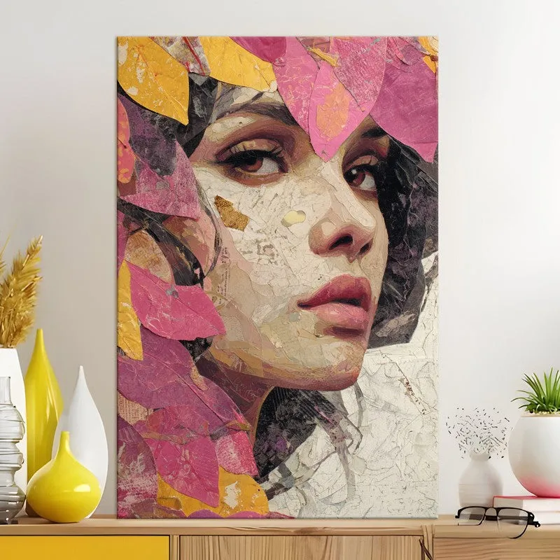 Abstract Muse Portrait Canvas Wall Art media 5