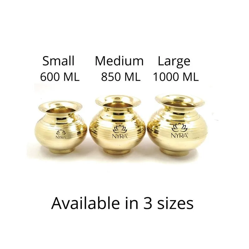 Karwa Brass Lota - 850 ML media 9