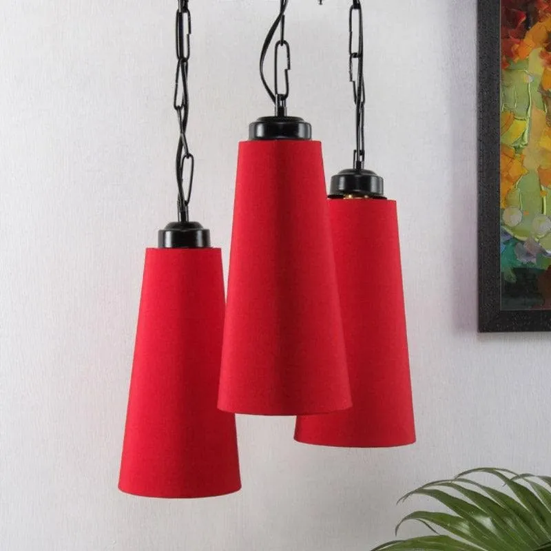 Ambra Ceiling Lamp - Red media 3