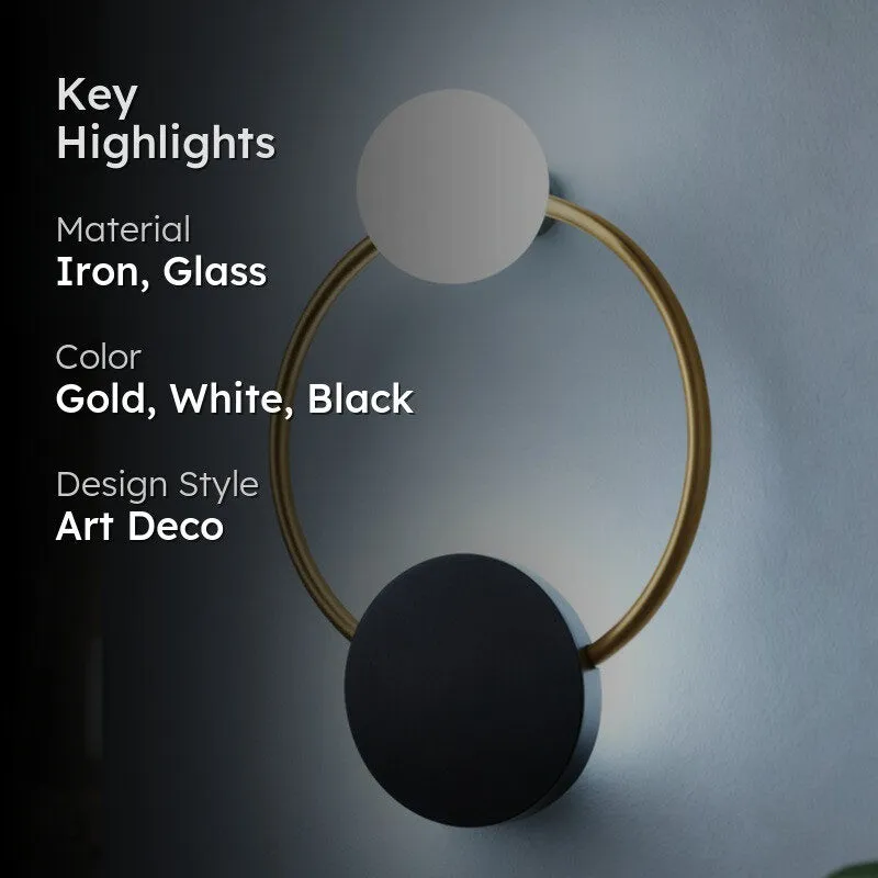 Orbit Iron Wall Lamp media 2