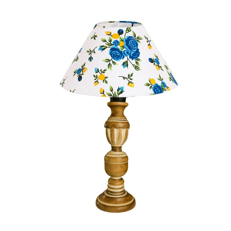Zenrae Wooden Table Lamp - Multicolor media 5
