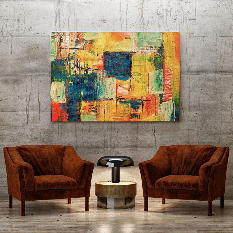 Dancing Brushstrokes Canvas Painting - Gallery Wrap media 4