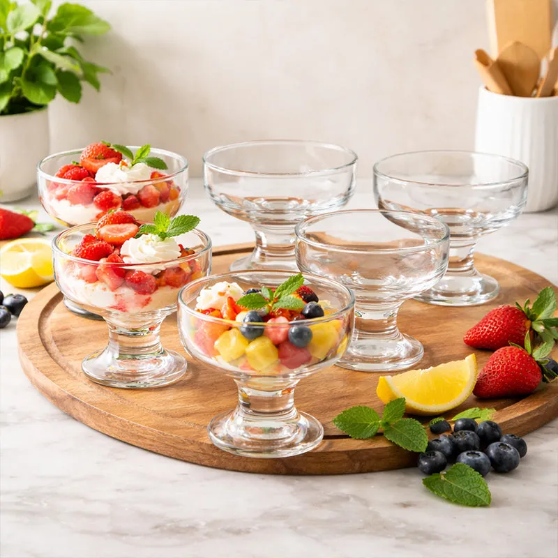 Evelyn Ice Cream Cups (200 ML) - Set Of Six media 1