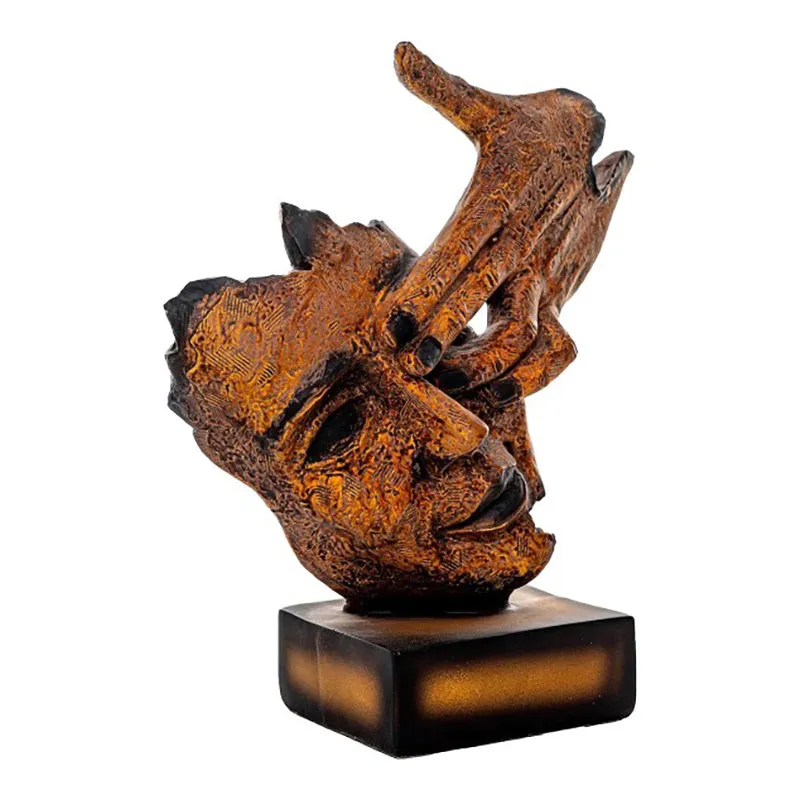 Emotive Human Showpiece - Brown media 4