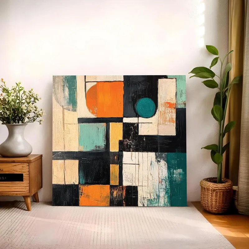 Color Geometry Canvas Wall Art media 8