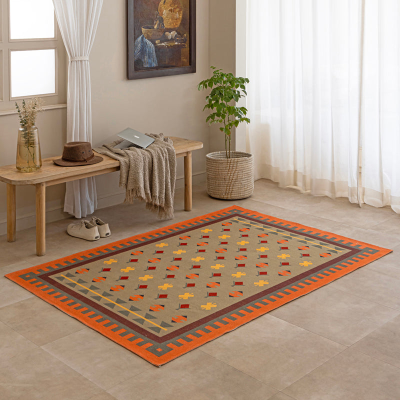 Arra Handwoven Cotton Rug media 3