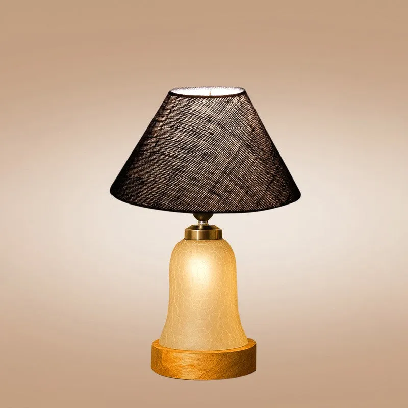Zoravelle Wooden Table Lamp - Blue media 6