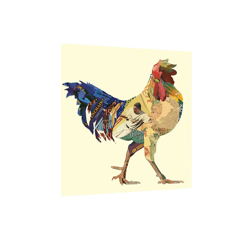 Mergo Hen Canvas Wall Painting media 3